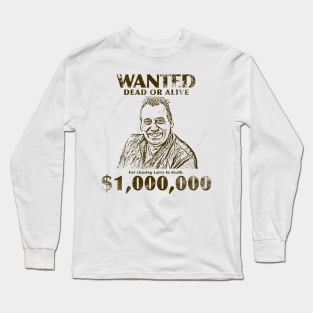 Impractical Jokers - Joe Gatto Wanted Long Sleeve T-Shirt